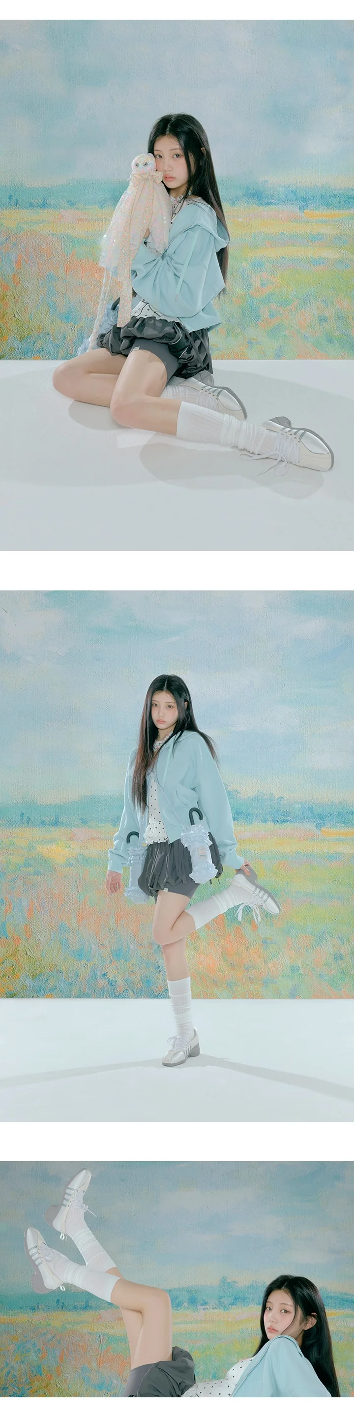 ILLIT - [ILLIT X Rockfish Weatherwear Collaboration] MD Bliss Heel Laceup Sneakers - Image 3