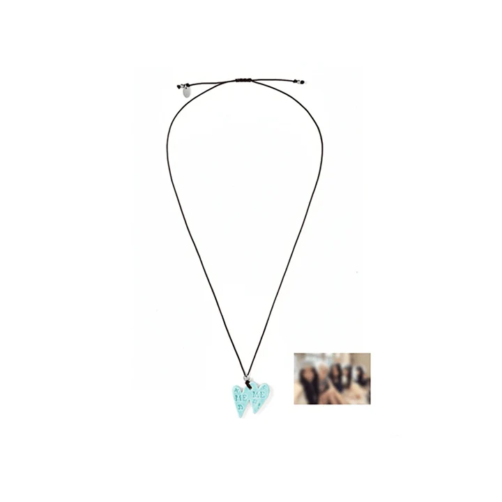 ILLIT - [Mamihlapinatapai] 4th Mini Album OFFICIAL MD Ceramic Heart Necklace