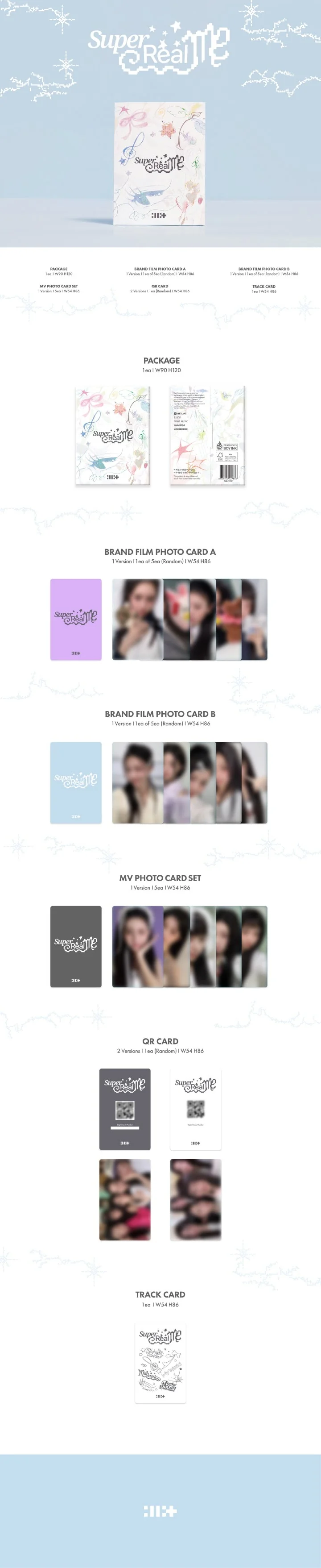 ILLIT - [SUPER REAL ME] 1st Mini Album WEVERSE ALBUMS Version - Image 2