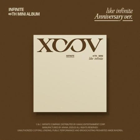 INFINITE - [LIKE INFINITE] 8th Mini Album ANNIVERSARY RANDOM Version
