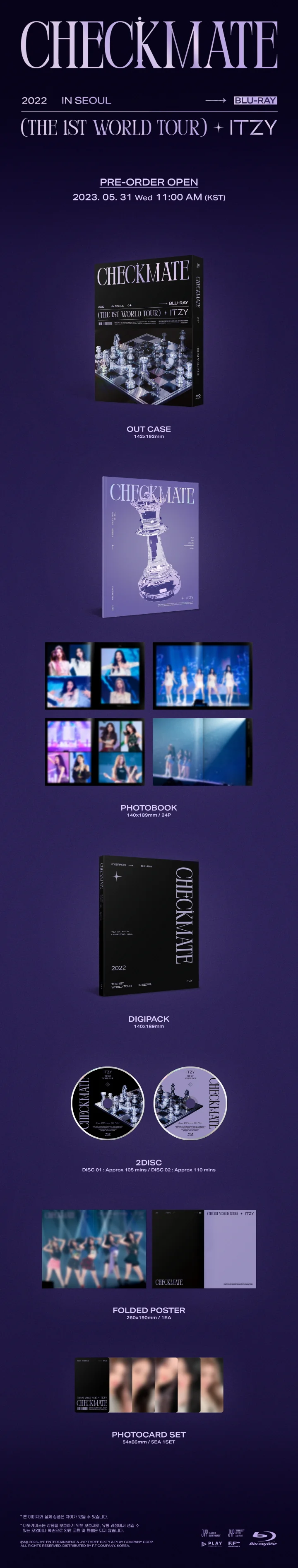 ITZY - [2022 ITZY THE 1ST WORLD TOUR IN SEOUL] BLU-RAY - Image 2