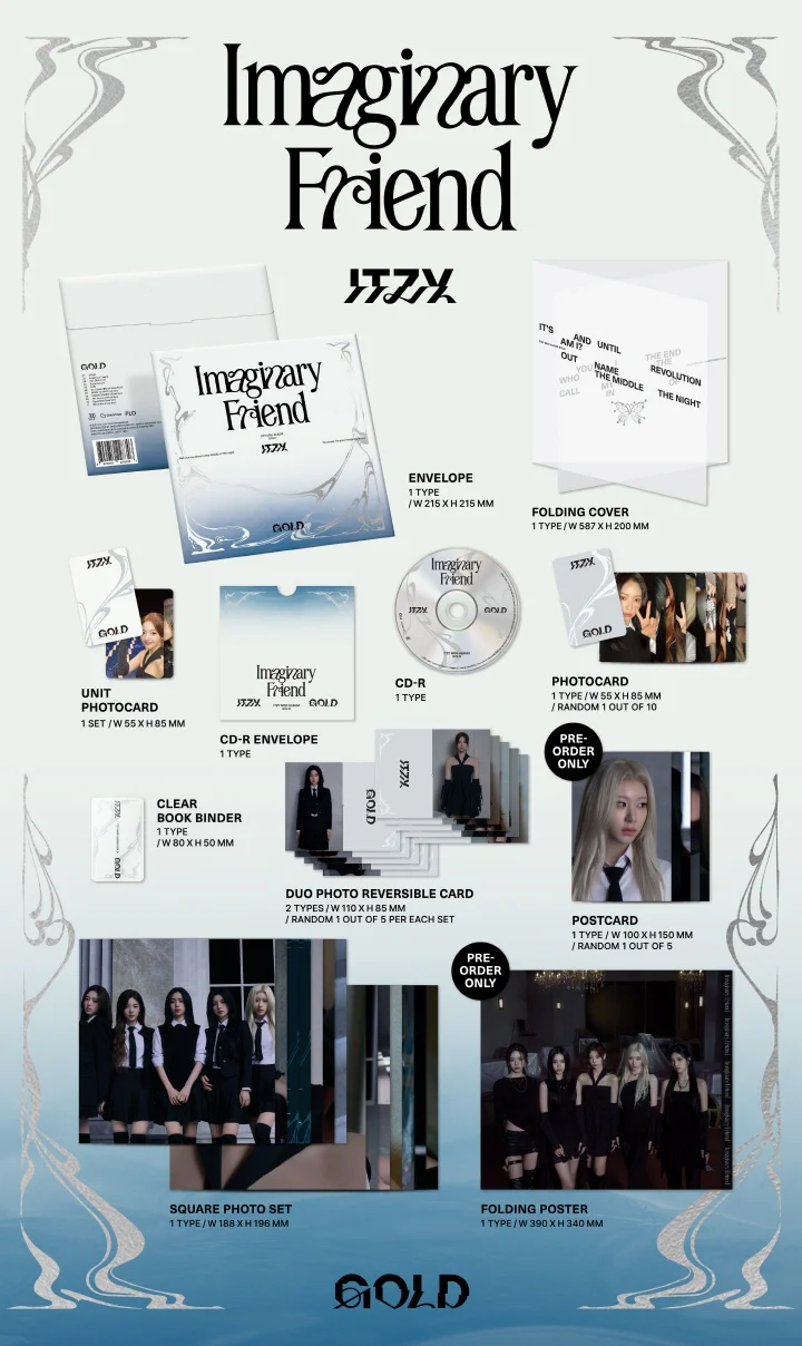ITZY - [GOLD] Special Edition 2 Version SET - Image 3