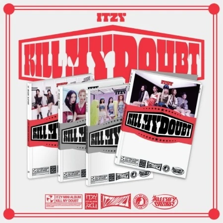 ITZY - [KILL MY DOUBT] STANDARD Edition 4 Version SET