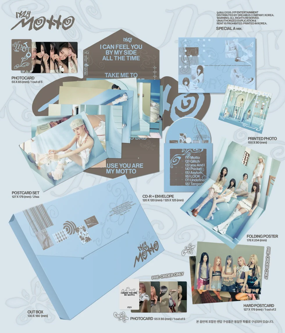 ITZY - [MOTTO] Mini Album SPECIAL RANDOM Version - Image 2