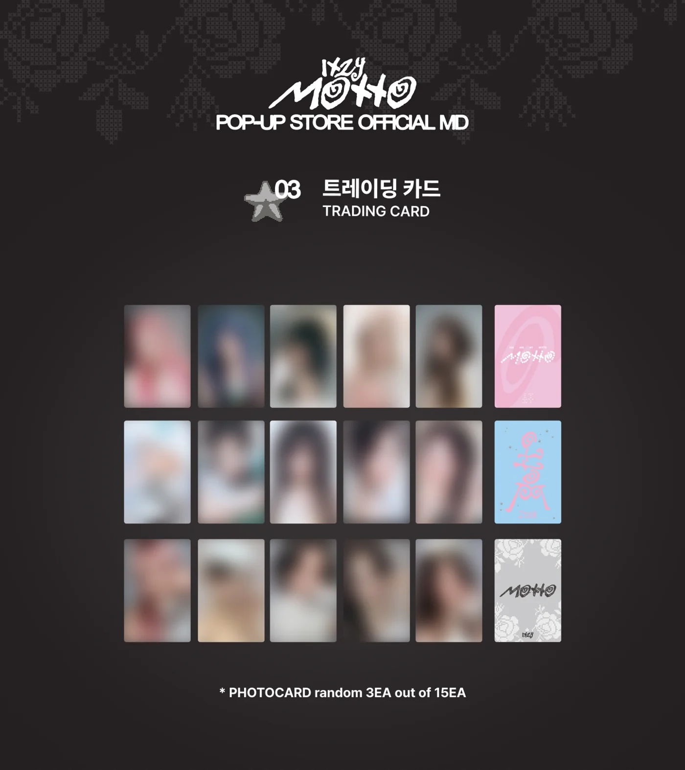ITZY - [Motto] POP-UP STORE MD TRADING CARD - Image 2