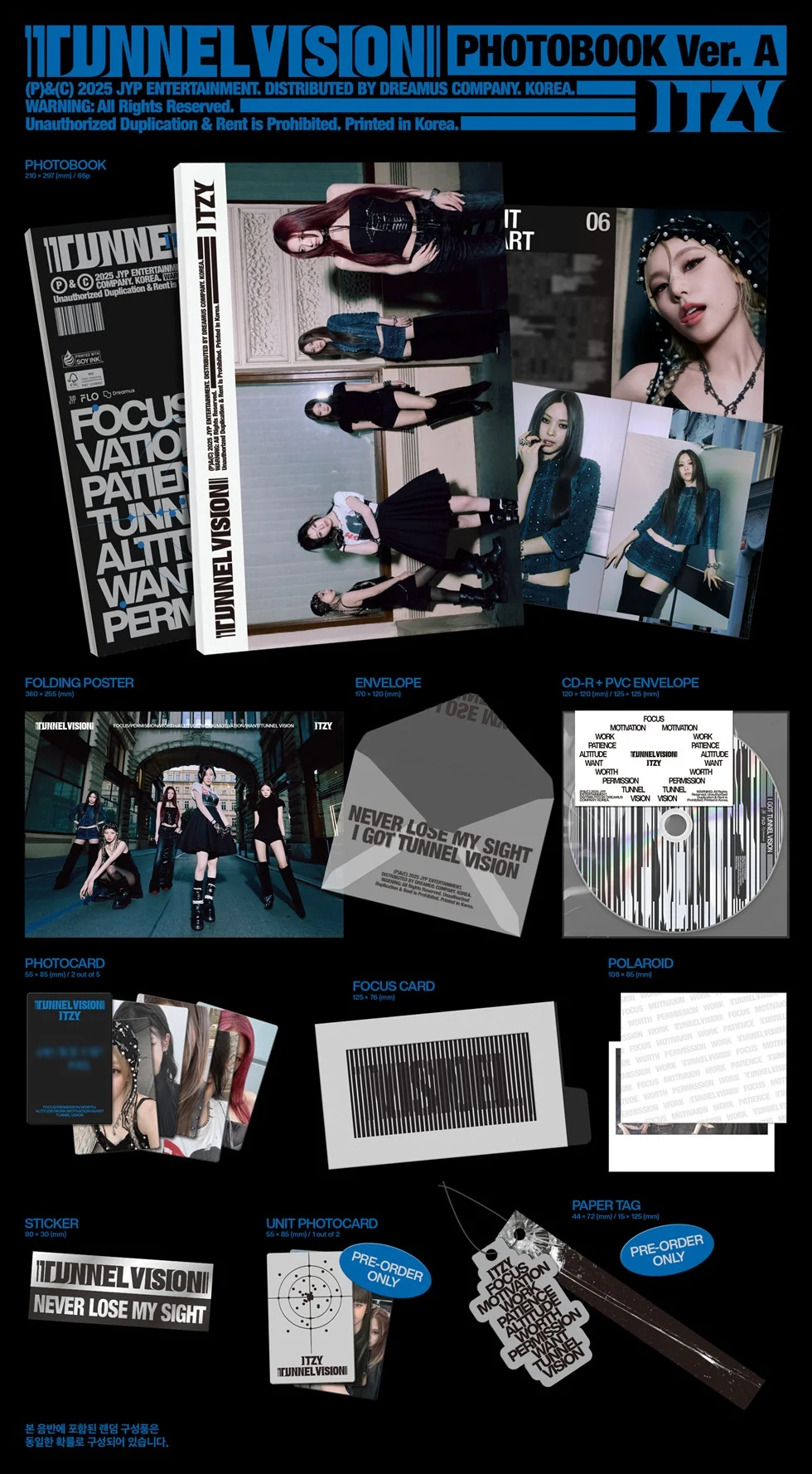 ITZY - [TUNNEL VISION] PHOTOBOOK A Version - Image 2