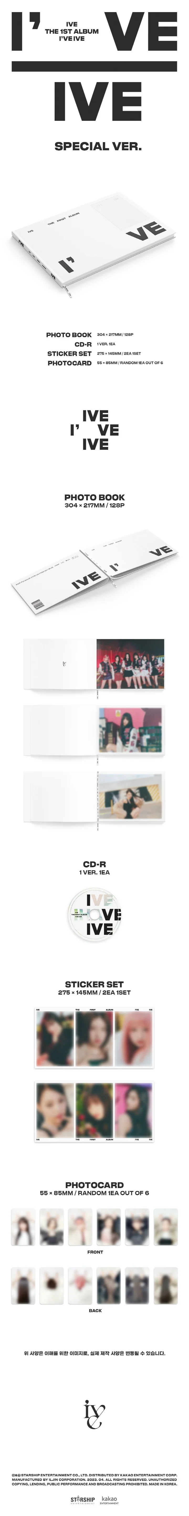 IVE - [I'VE IVE] 1st Album Special Version - Image 2