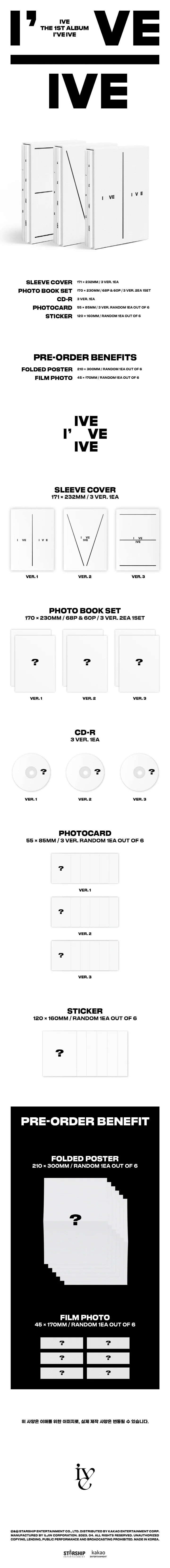 IVE - [I'VE IVE] 1st Album VER.3 - Image 2