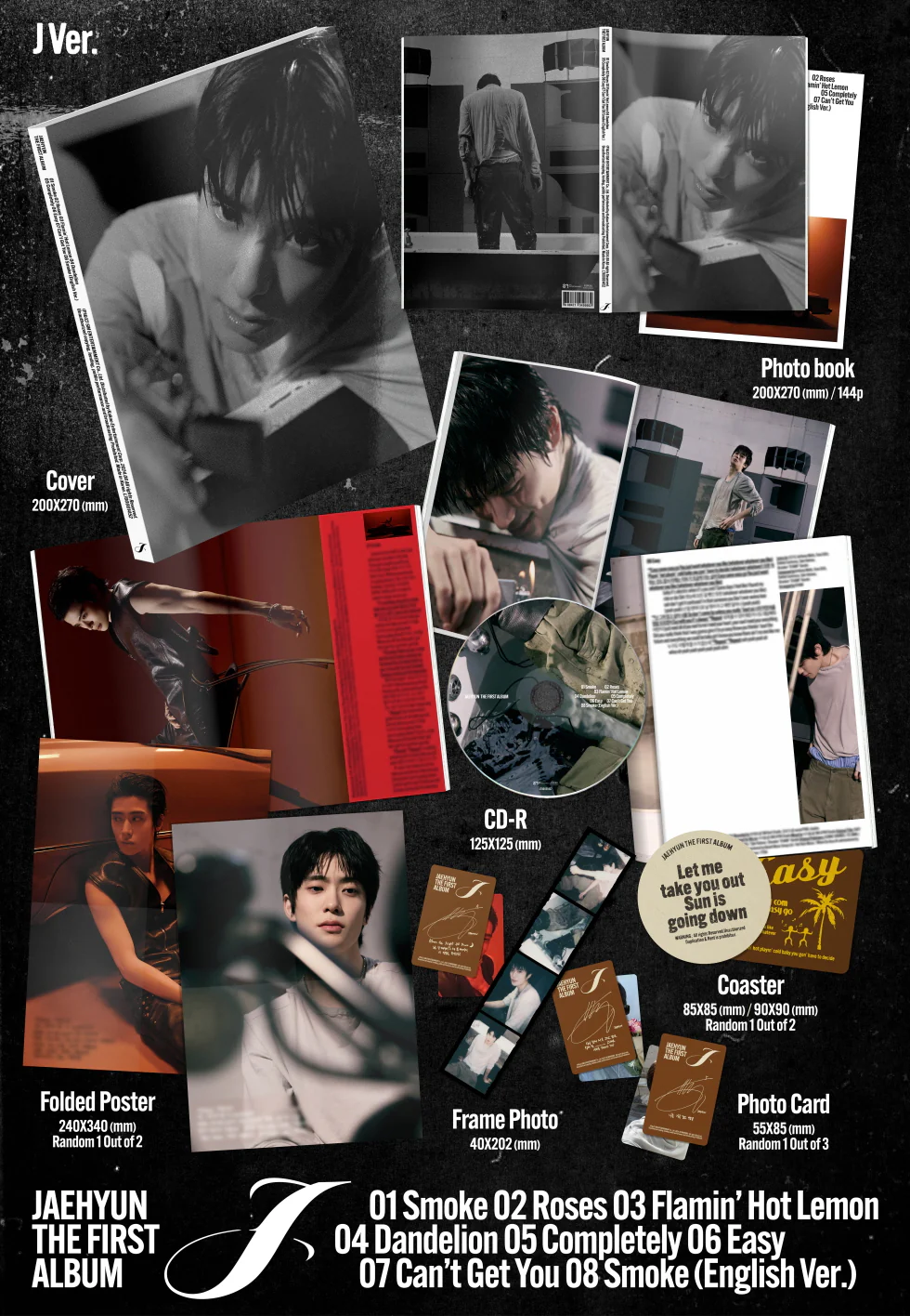 JAEHYUN - [J] 1st Album J Version - Image 2