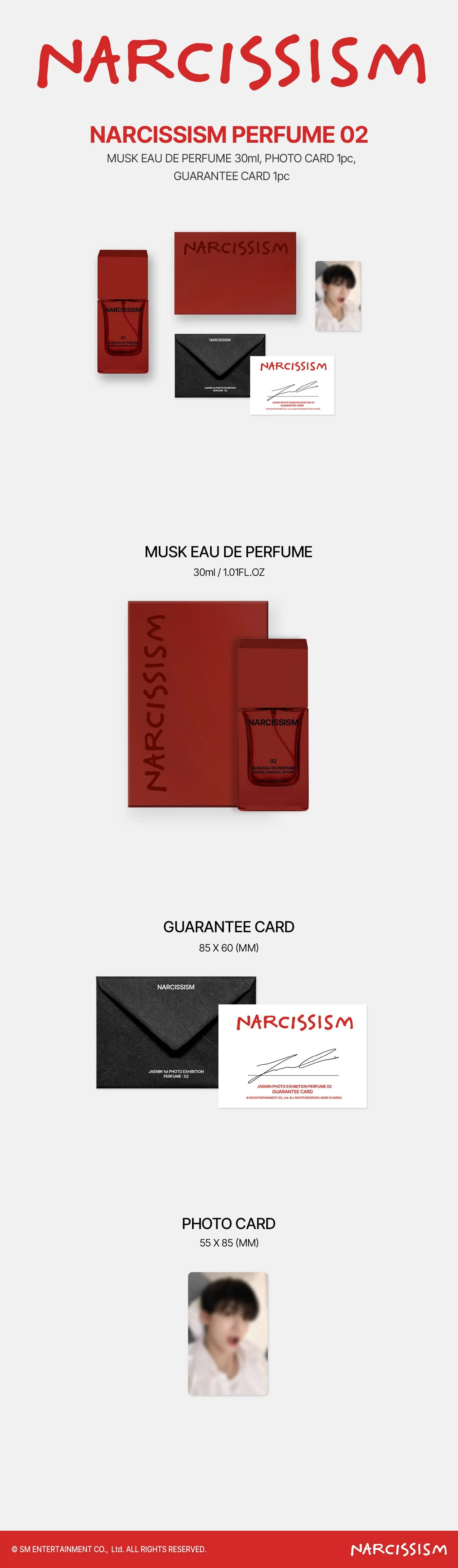 JAEMIN (NCT DREAM) - [NARCISSISM] 1st PHOTO EXIHIBITION OFFICIAL 2nd MD NARCISSISM PERFUME [02] - Image 2