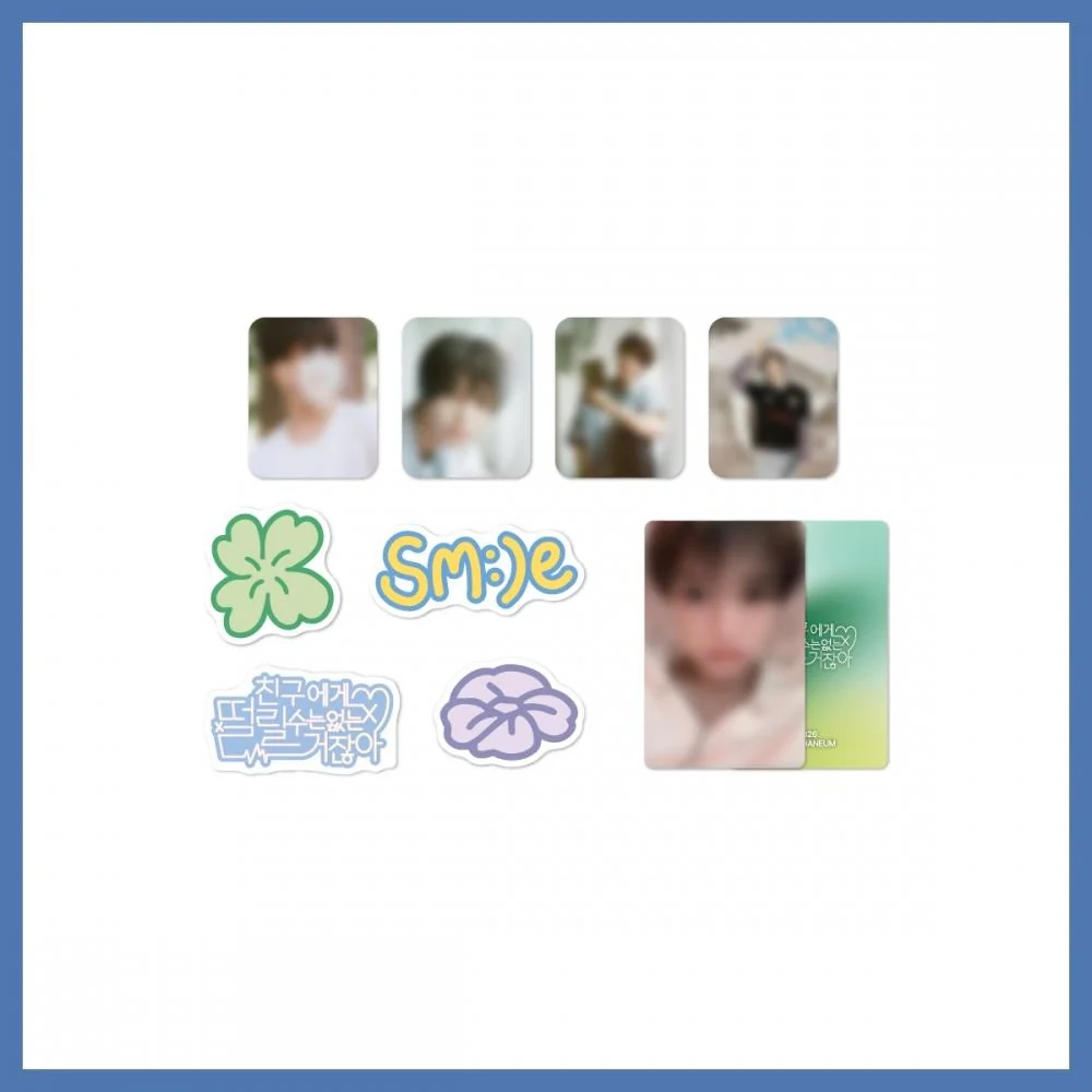 (PRE-ORDER) JANG HANEUM - [친구에게 떨릴 수는 없는 거잖아] POP-UP MD STICKER PACK