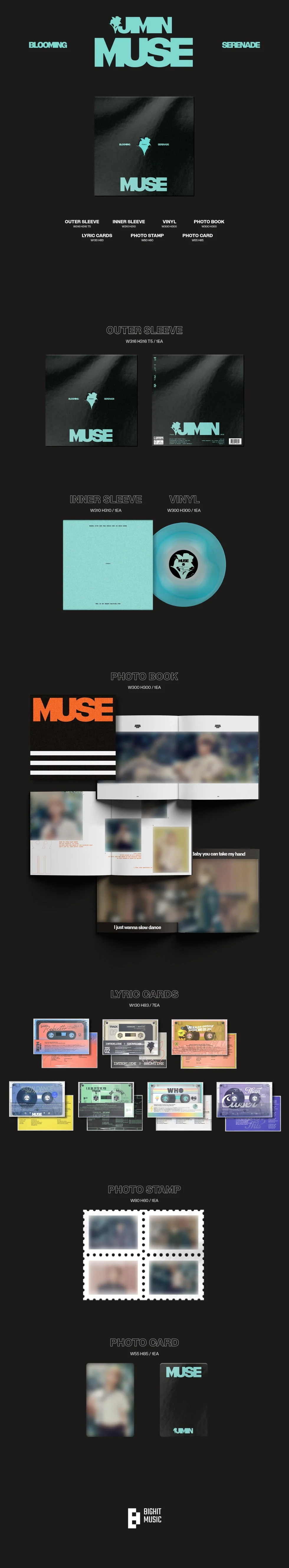 JIMIN (BTS) - [MUSE] LP Version - Image 2