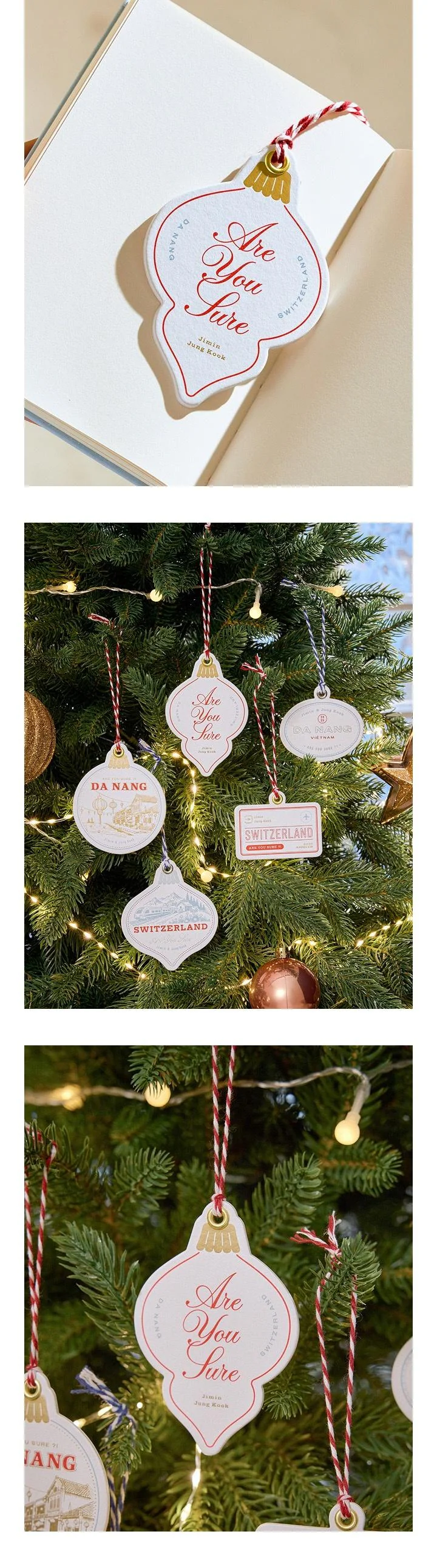Jimin x Jung Kook (BTS) - [Are You Sure?! Season 2] MD Ornament Set - Image 5