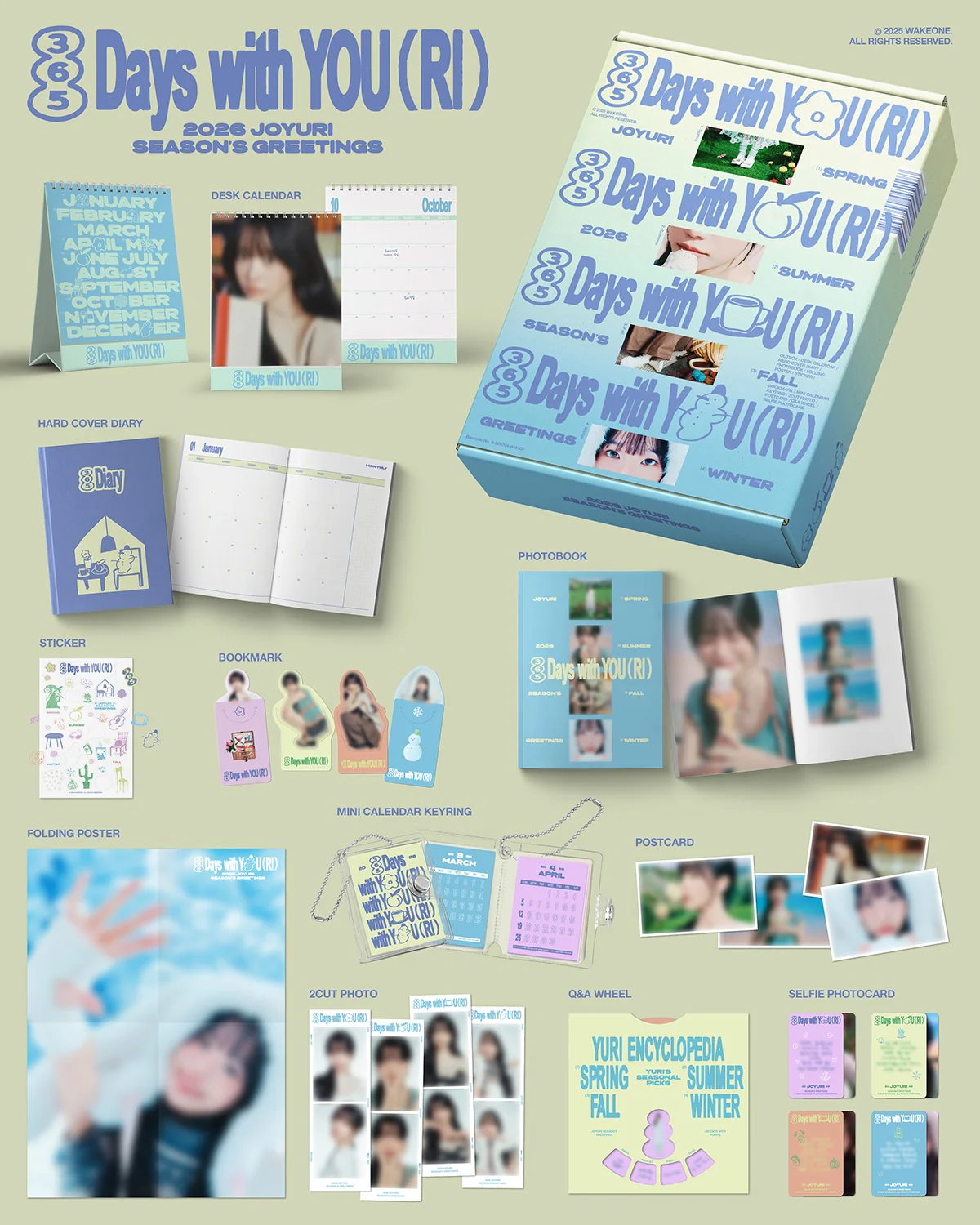 JO YURI - [365 DAYS WITH YOU(RI)] 2026 SEASON’S GREETINGS - Image 2