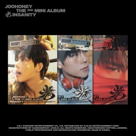JOOHONEY - [光 (INSANITY)] 2nd Mini Album RANDOM Version