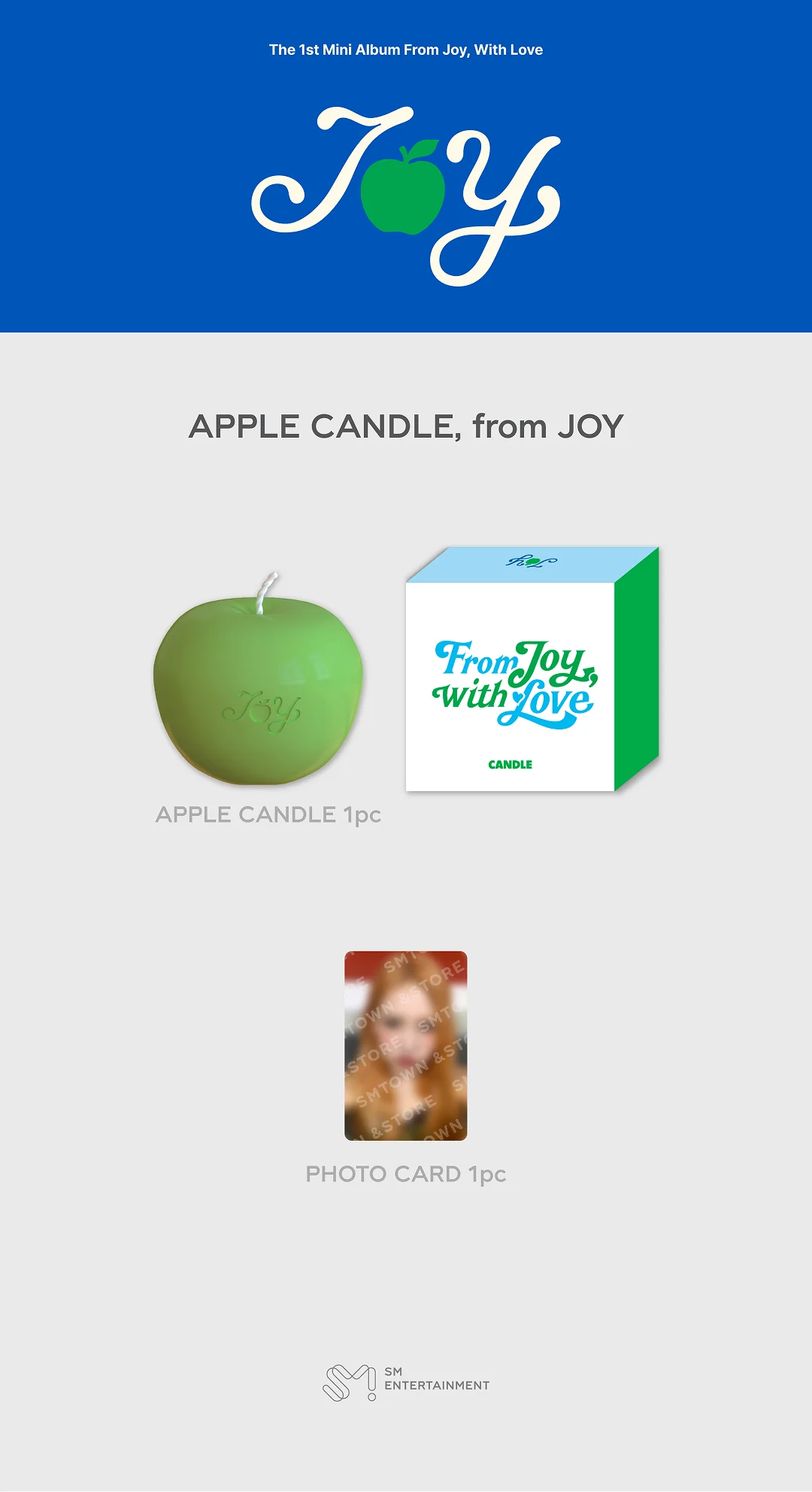 JOY - [FROM JOY, WITH LOVE] OFFICIAL MD APPLE CANDLE, from JOY - Image 2