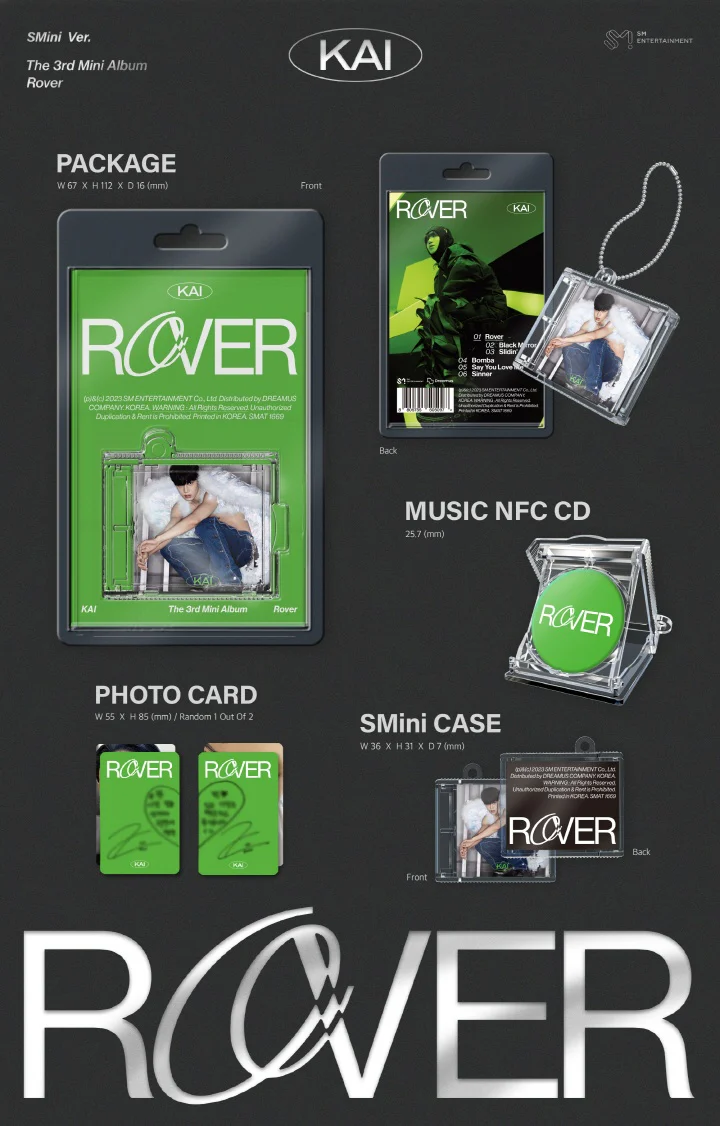KAI - [Rover] 3rd Mini Album SMini Smart Album - Image 2