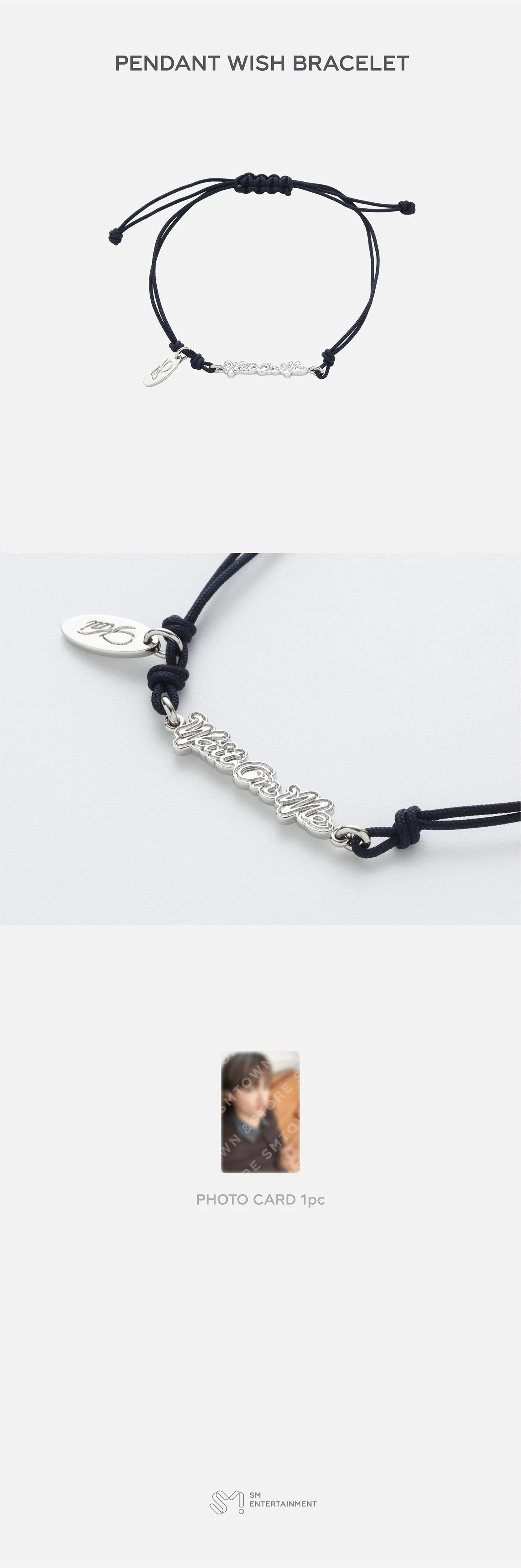 KAI - [WAIT ON ME] OFFICIAL MD PENDANT WISH BRACELET - Image 2