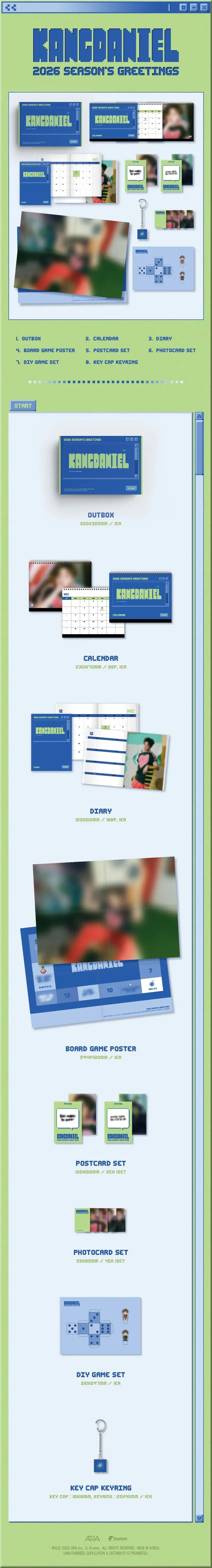 KANG DANIEL - [2026 SEASON'S GREETINGS] - Image 2
