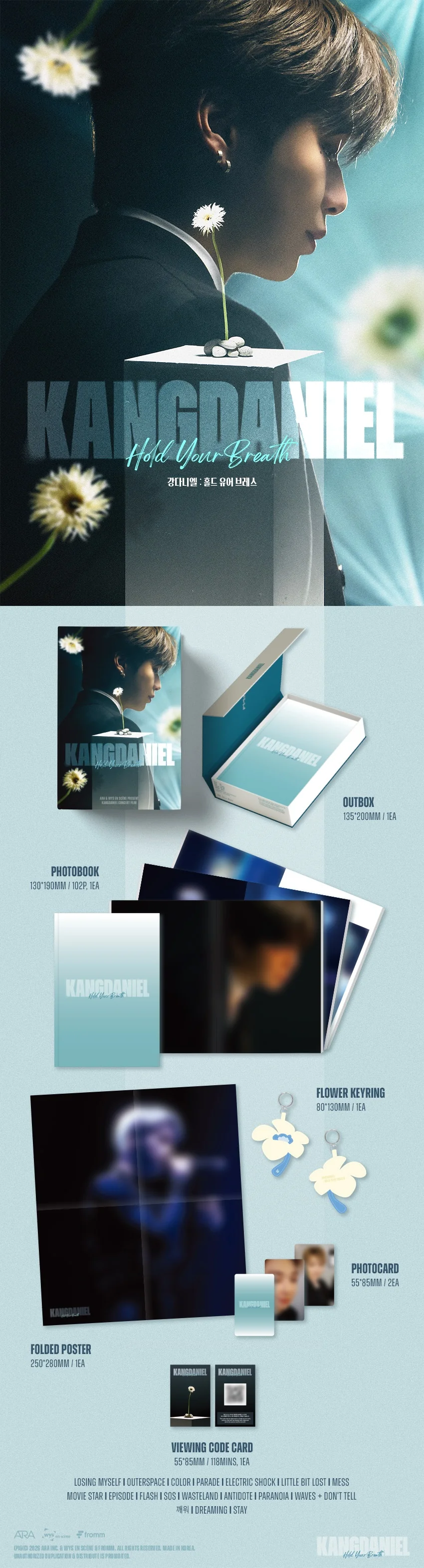 KANGDANIEL - [KANGDANIEL : HOLD YOUR BREATH] VIEWING CODE - Image 2