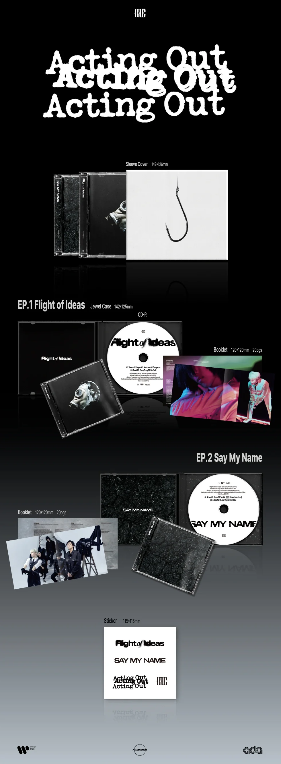 KAVE - [Acting Out] EP (Flight of Ideas + Say My Name) - Image 2