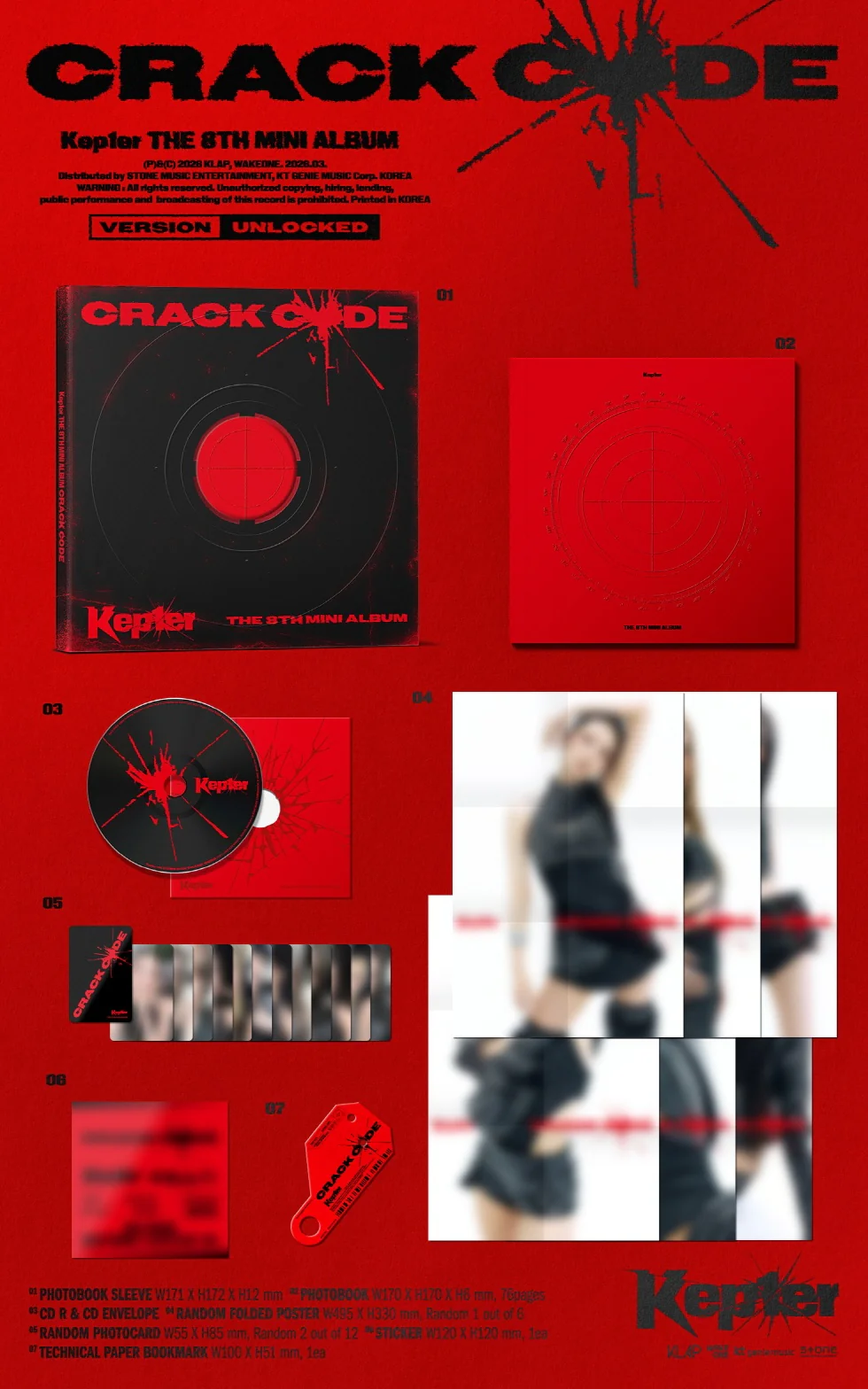 Kep1er - [CRACK CODE] 8th Mini Album RANDOM Version - Image 3