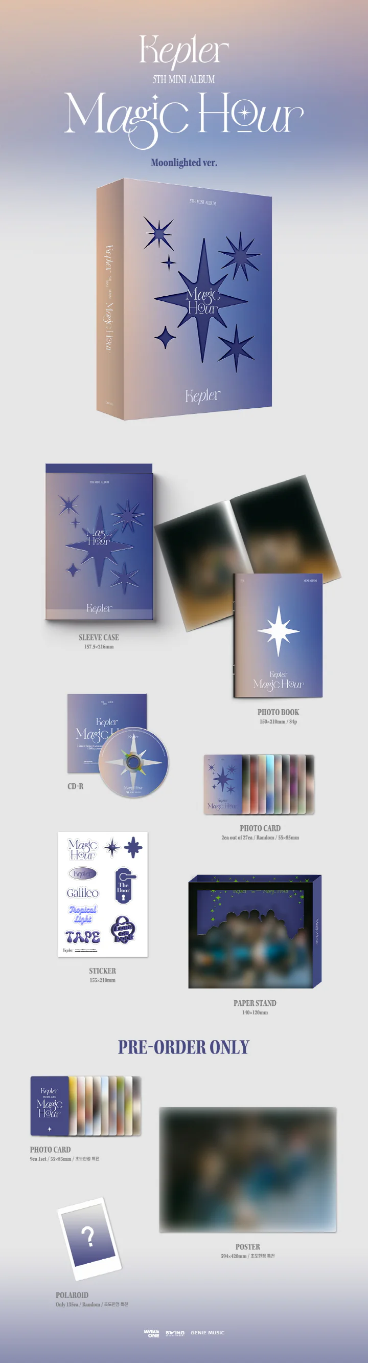 KEP1ER - [MAGIC HOUR] 5th Mini Album RANDOM Version - Image 2