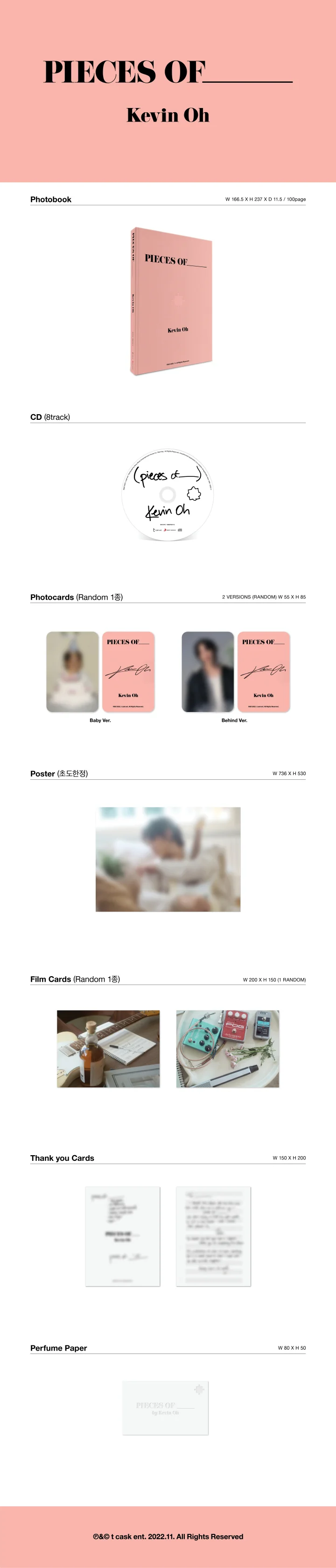 Kevin Oh - [Pieces of _] 1st Album - Image 2
