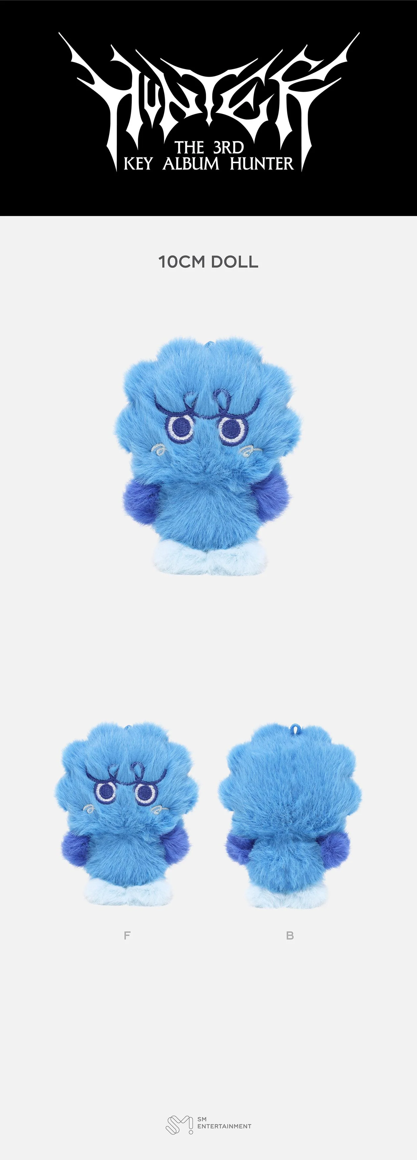 KEY - [HUNTER] OFFICIAL MD 10CM BOK-SILLee (HUNTER VER.) - Image 2