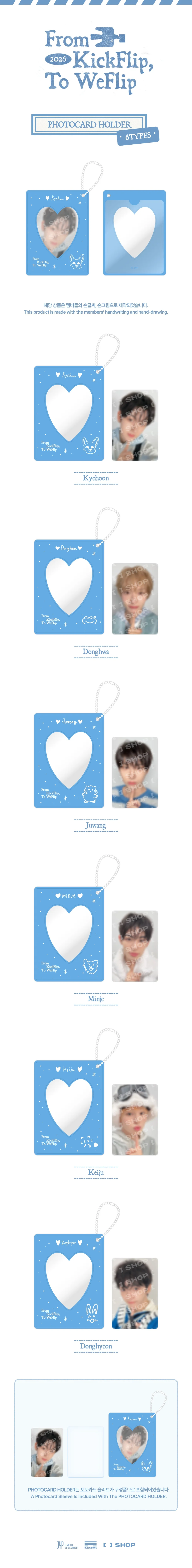 KickFlip - [From KickFlip, To WeFlip] 2026 FAC-CON MD PHOTOCARD HOLDER - Image 2