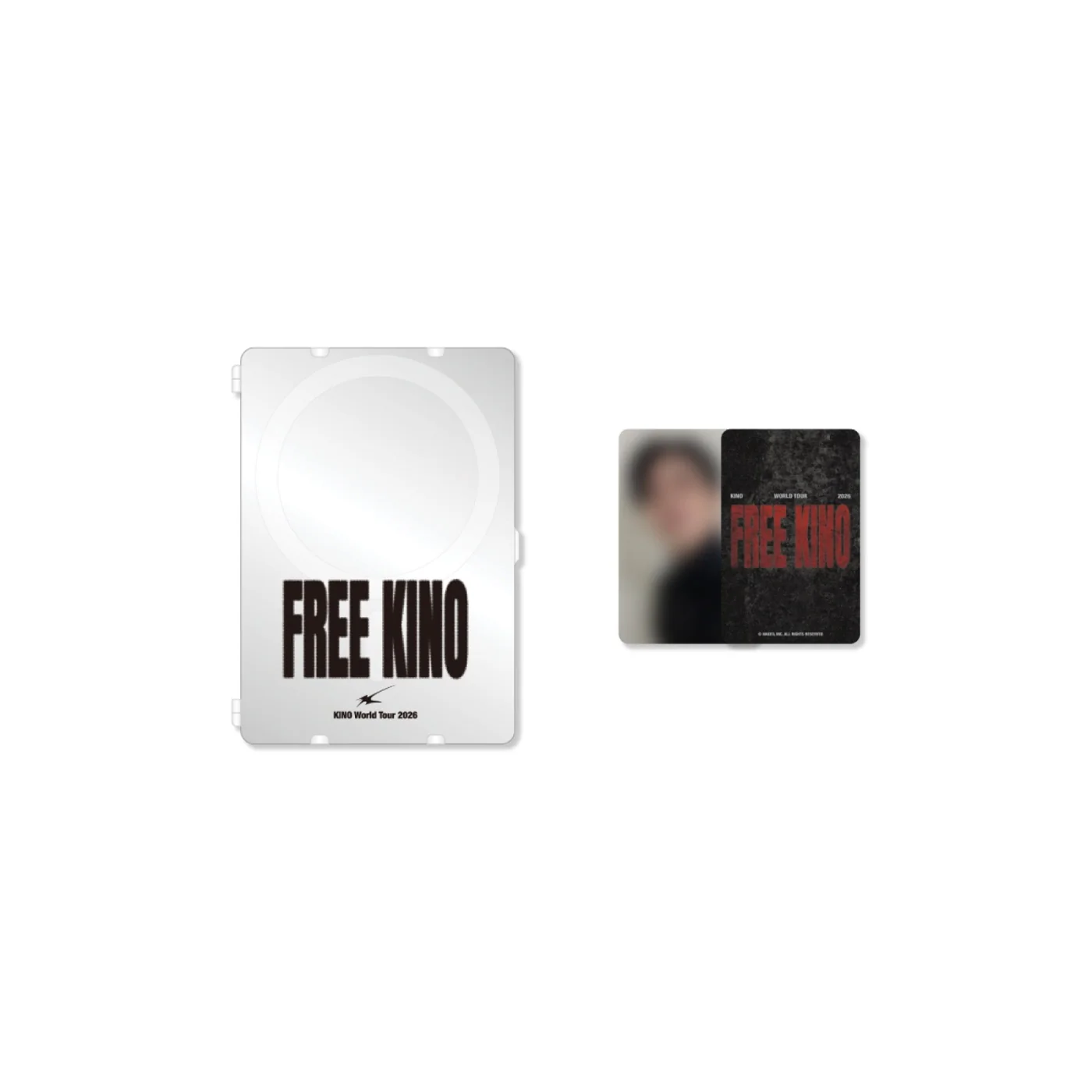 KINO - [FREE KINO] World Tour 2026 in Seoul OFFICIAL MD MAGNETIC CARD CASE SET