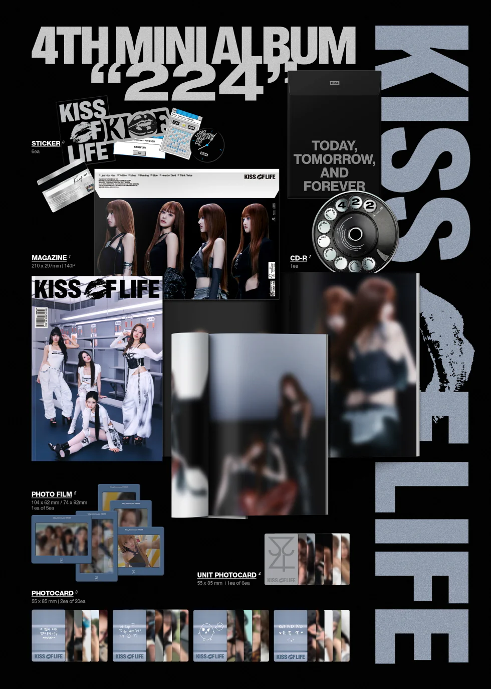 KISS OF LIFE - [224] 4th Mini Album MAGAZINE Version - Image 2