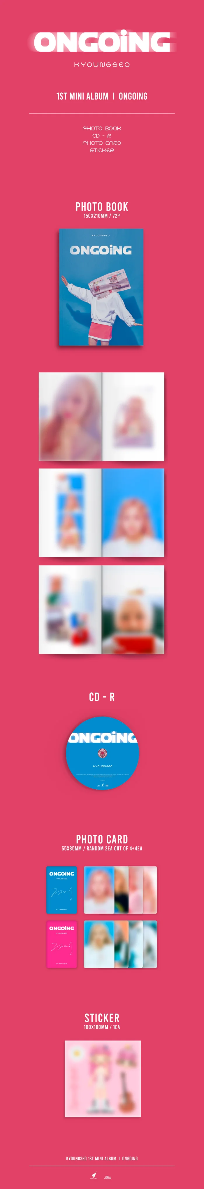 KYOUNG SEO - [ONGOING] 1st Mini Album - Image 2