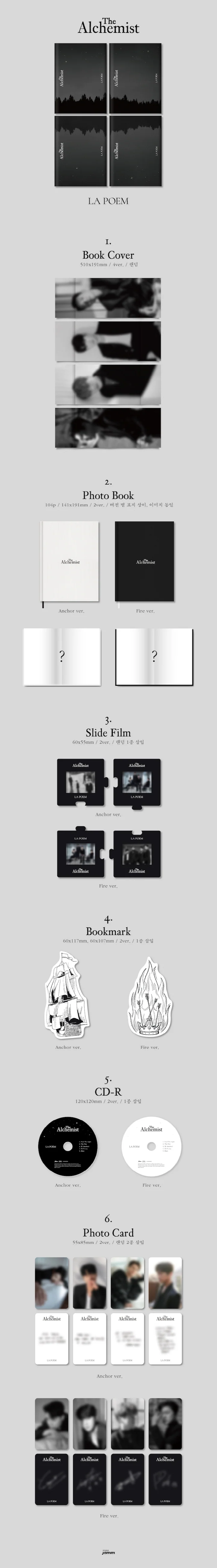 LA POEM - [The Alchemist] 2nd Mini Album ANCHOR Version - Image 2