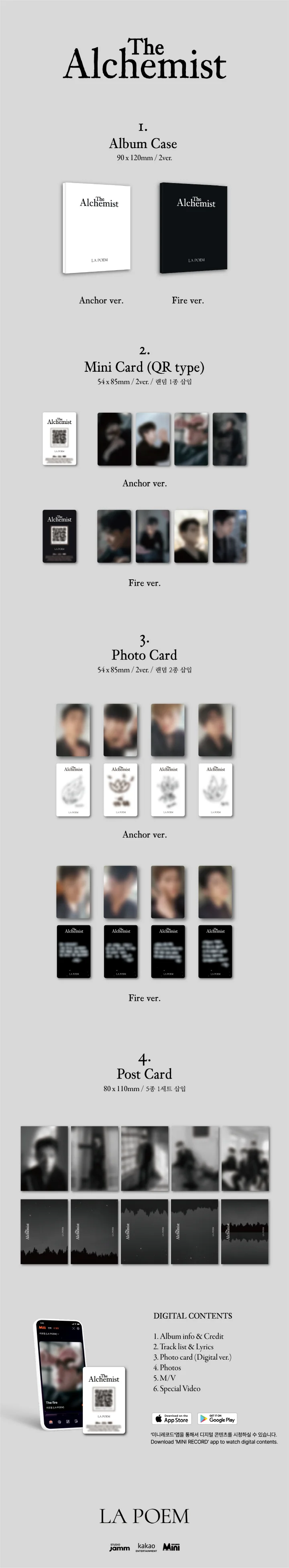 LA POEM - [The Alchemist] 2nd Mini Album PLATFORM RANDOM Version - Image 2