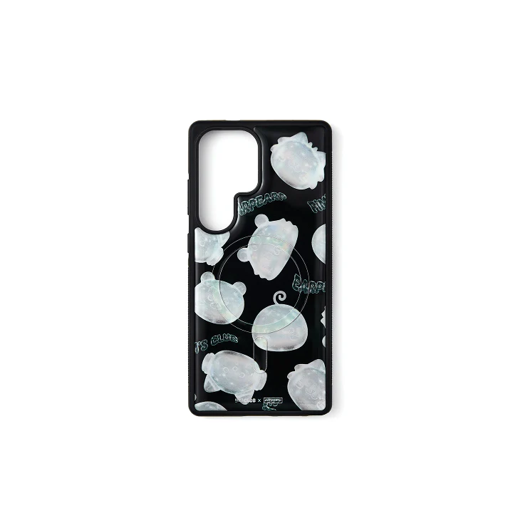 LE SSERAFIM - [FIM'S CLUB X EARP EARP] OFFICIAL MD MOBILE PHONE CASE (BLACK PATTERN ver. MagSafe)