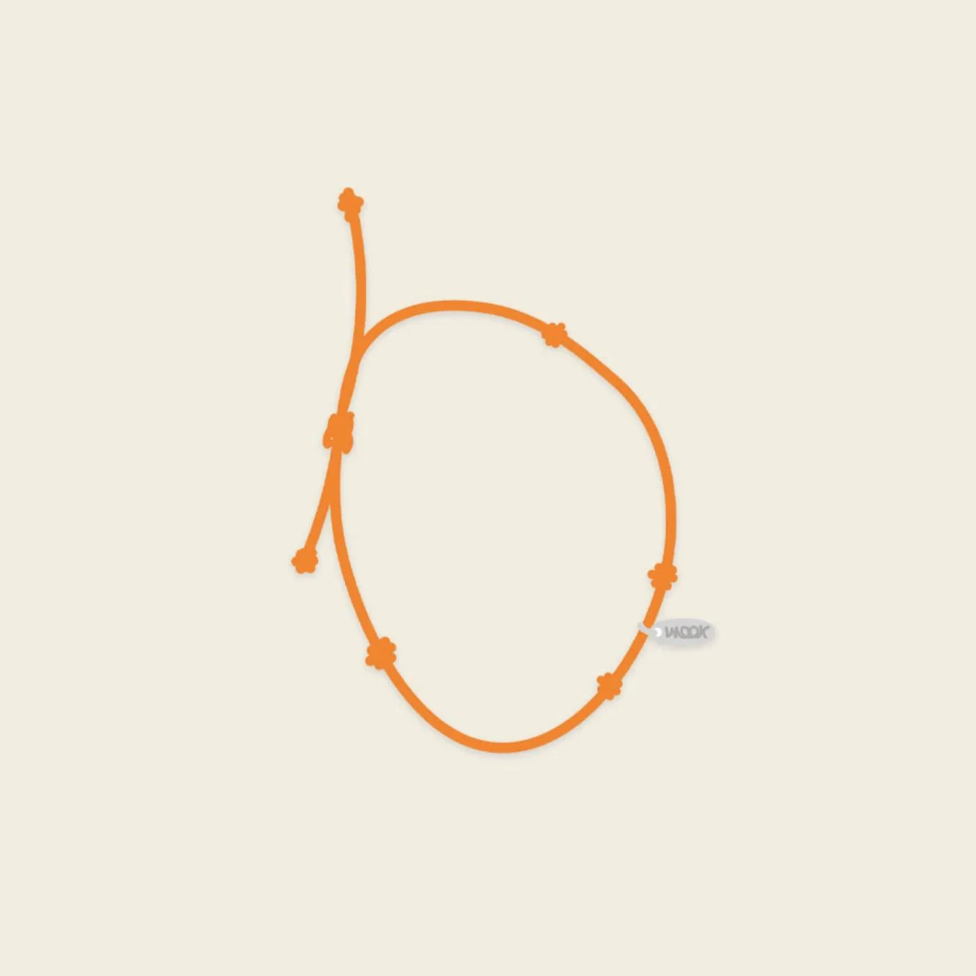 LEE DONGWOOK - [MY SWEET HOME] 2025-2026 FANMEETING TOUR MD SILVER LOGO PENDANT BRACELET