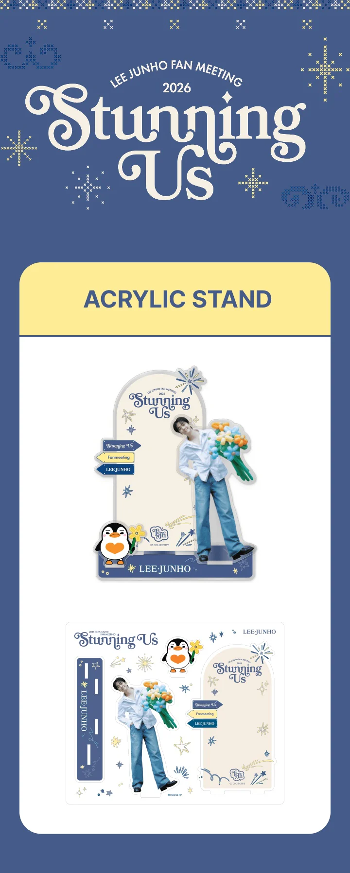 LEE JUNHO - [STUNNING US] 2026 FAN MEETING MD ACRYLIC STAND - Image 2