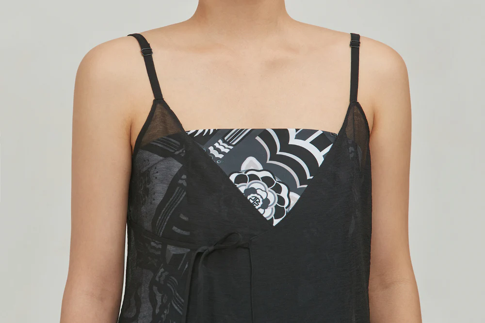 LEESLE - Dancheong Bandanna Scarf (L) - Image 3