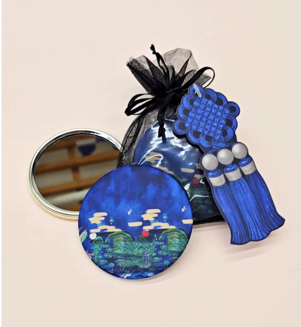 LEESLE - Traditional Pattern Hand Mirror - Image 8