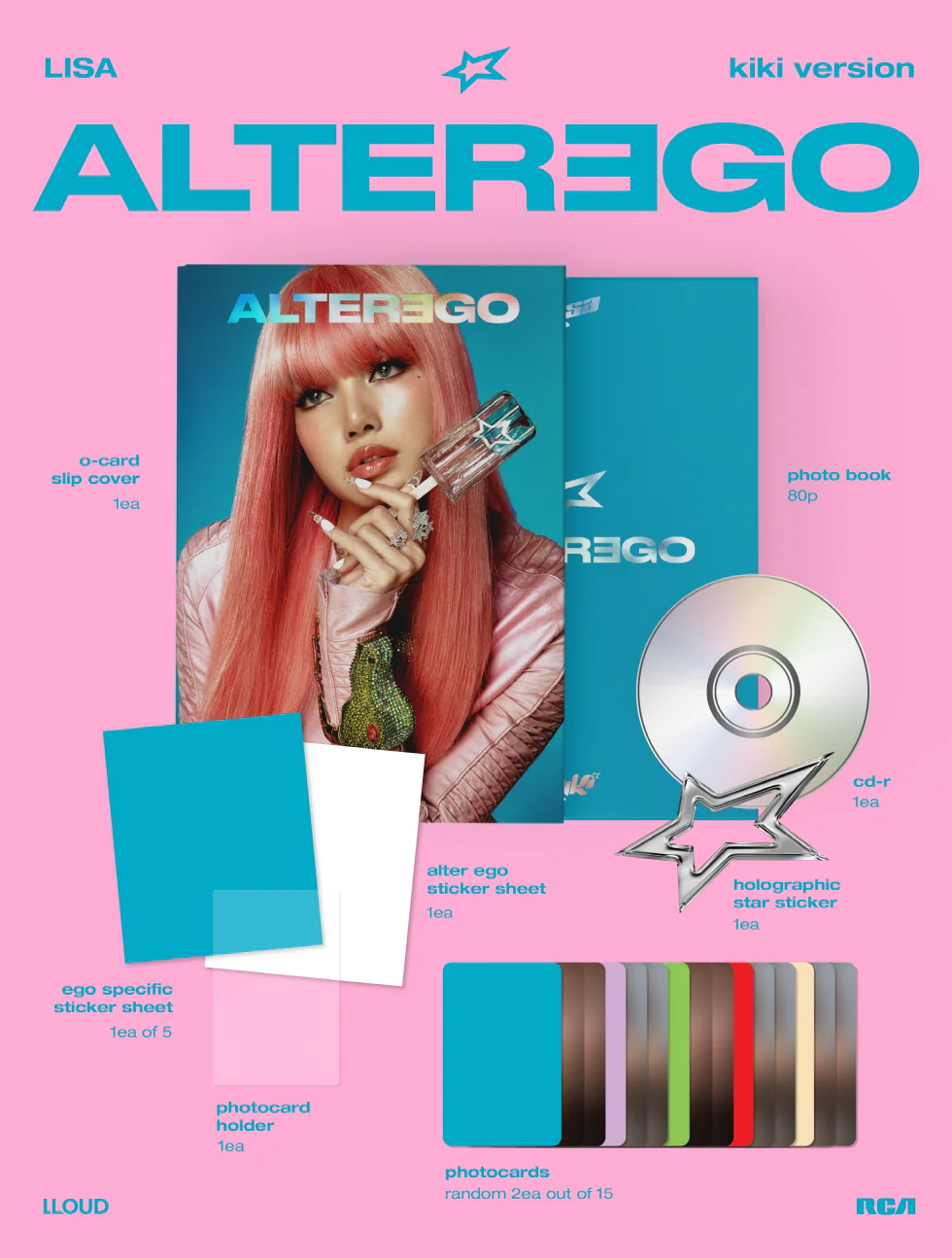 LISA - [ALTER EGO] Photobook KIKI Version - Image 2