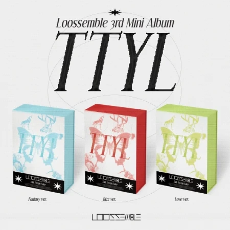 LOOSSEMBLE - [TTYL] 3rd Mini Album 3 Version SET