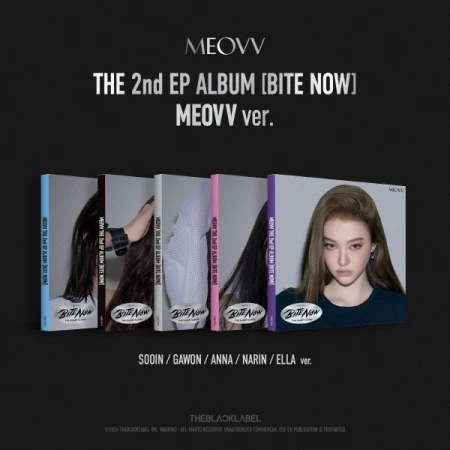 (LUCKY DRAW) MEOVV - [BITE NOW] 2nd EP Album MEOVV ELLA Version