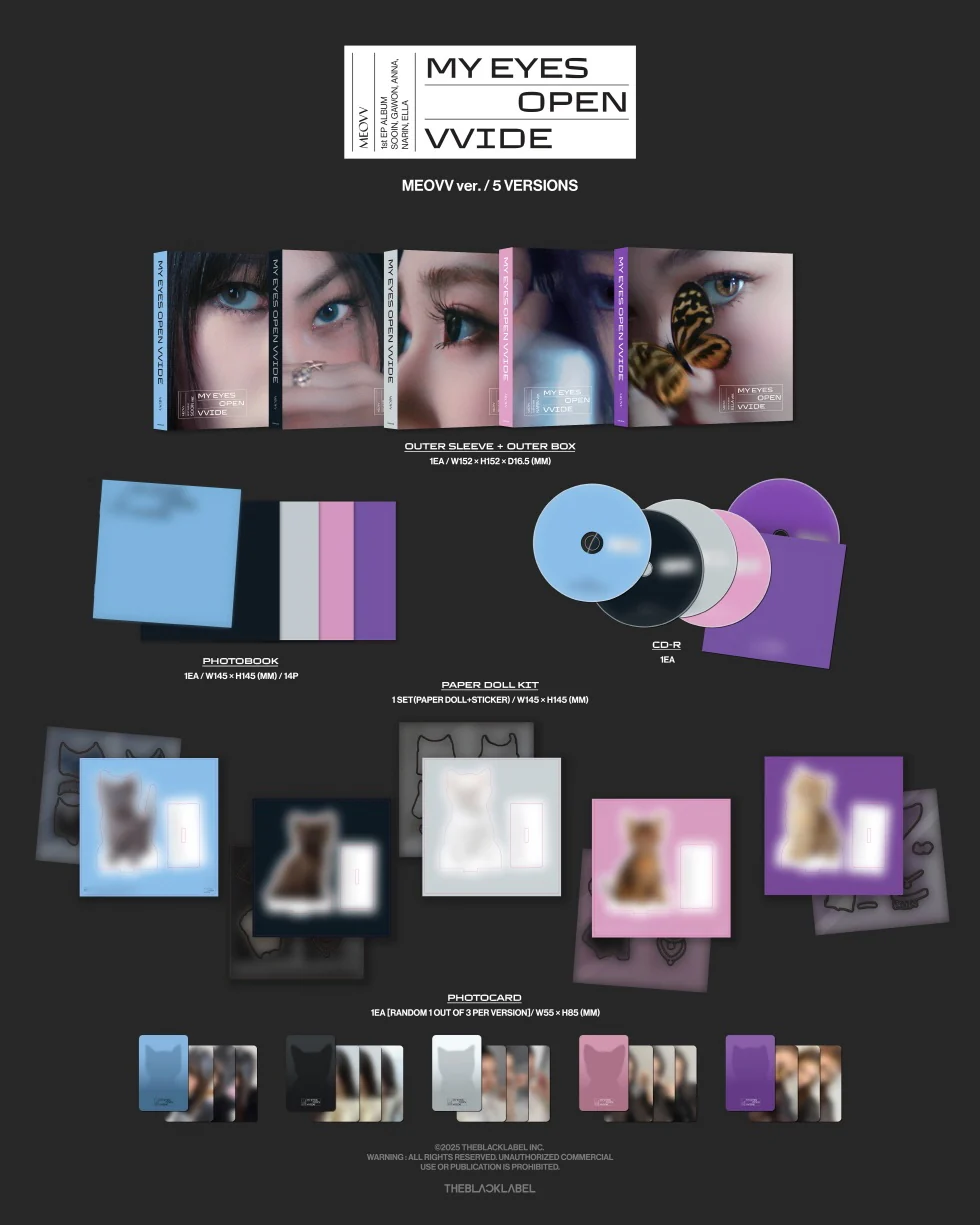 MEOVV - [MY EYES OPEN VVIDE] 1st EP Album MEOVV SOOIN Version - Image 2