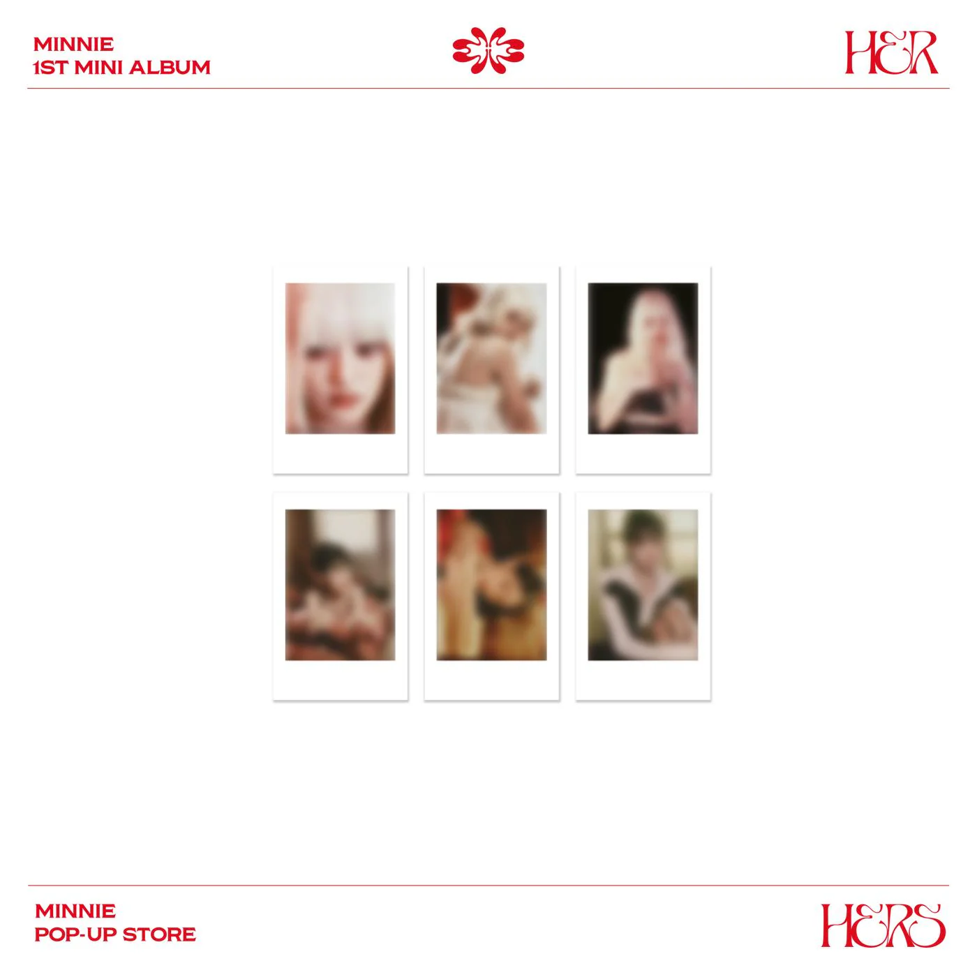 MINNIE - [HERS] POP-UP STORE MD POLAROID SET