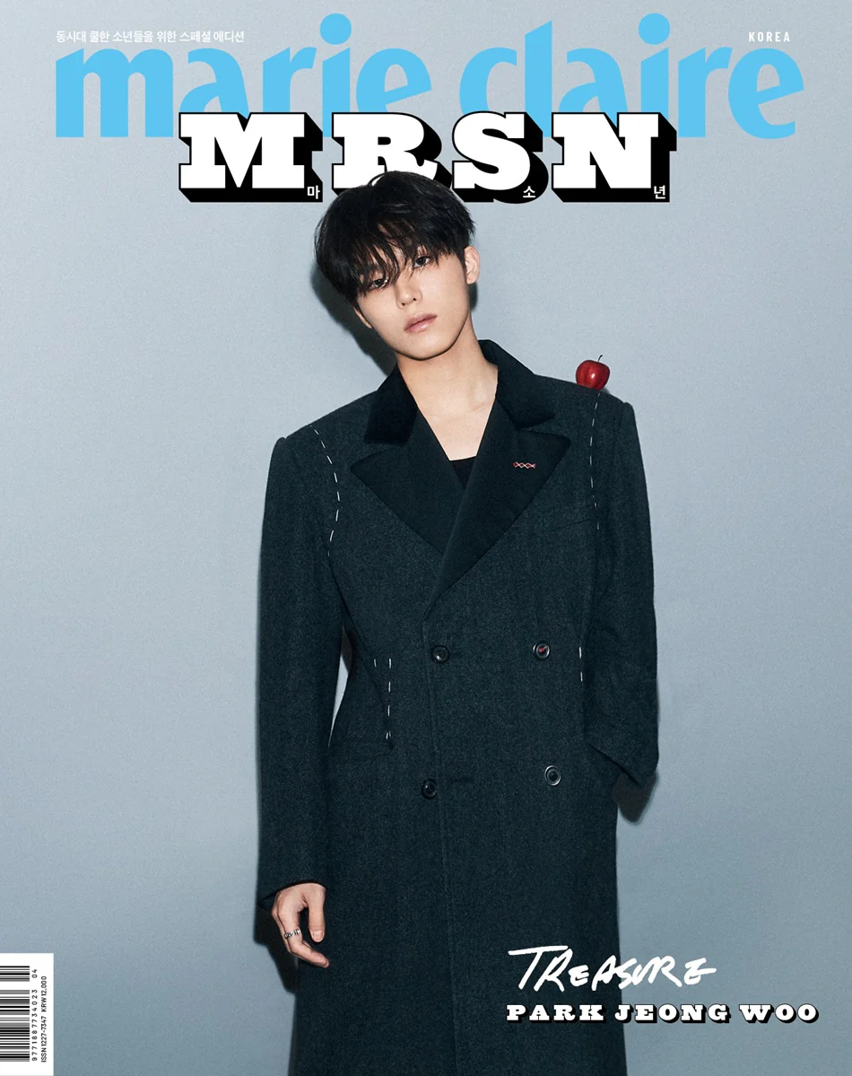 MRSN - Marie Claire Special Boy Edition TREASURE PARK JEONG WOO B Type