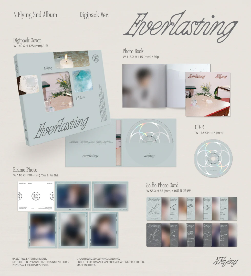 N.FLYING - [EVERLASTING] 2nd Album DIGIPACK Version - Image 2