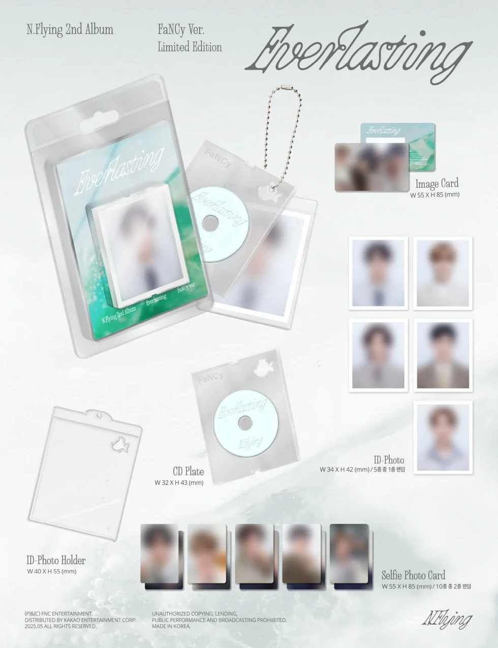 N.FLYING - [EVERLASTING] 2nd Album LIMITED Edition FANCY KIM JAE HYUN Version - Image 2