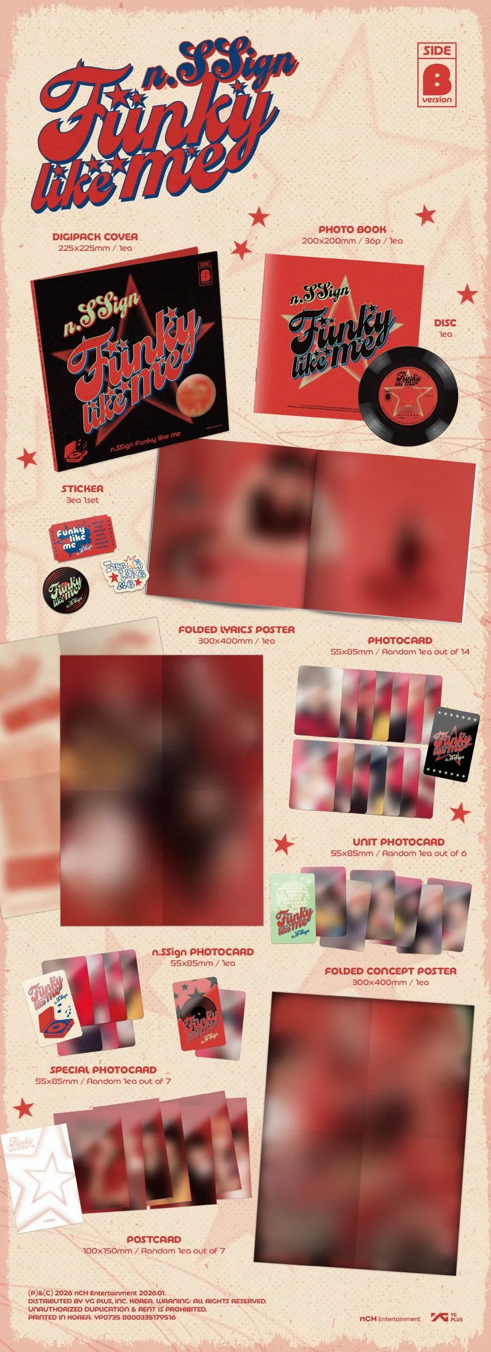 n.SSign - [Funky Like Me] Album 2 Version SET - Image 3