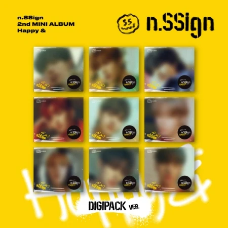 N.SSIGN - [HAPPY &] 2nd Mini Album DIGIPACK ROBIN Version